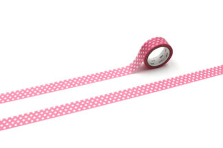 WASHI TAPE dot aurora pink