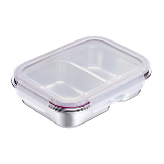 Lunchbox Edelstahl 450+280ml