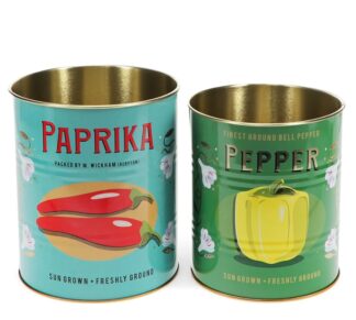 Aufbewahrungsdosen Paprika and Pepper