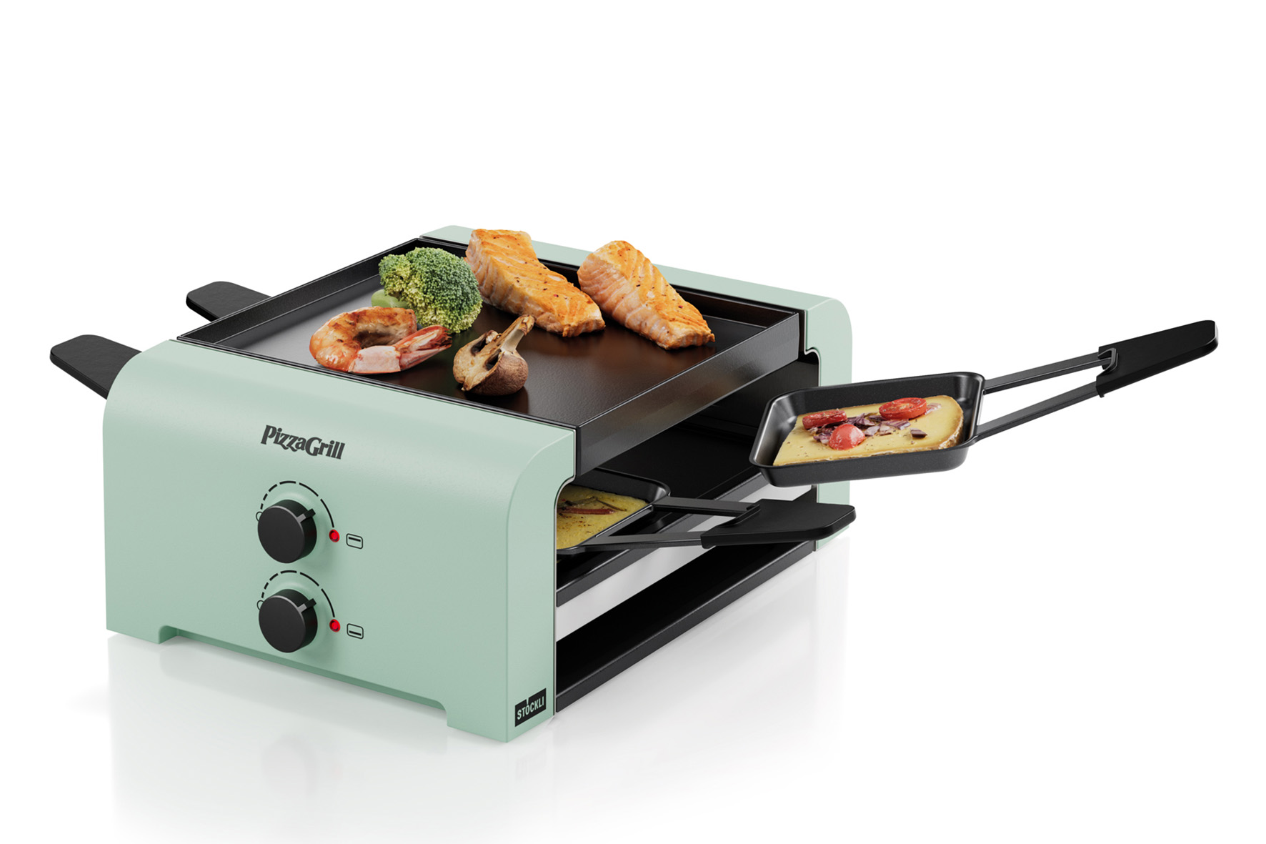 PizzaGrill 4 CONNECT mint – Bild 3